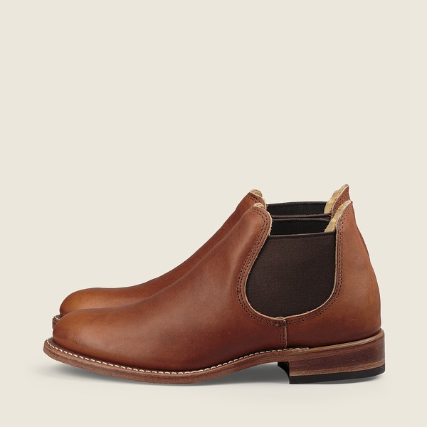Bottes Red Wing Heritage - Carol - Short Legacy Cuir Steel Toe - Marron - Femme 351OHWLQX